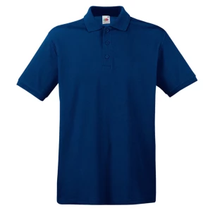 Polo Fruit Of The Loom Premium - Blu navy scuro