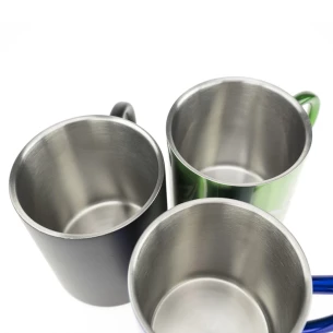 Tazza Hugo in acciaio - Blu