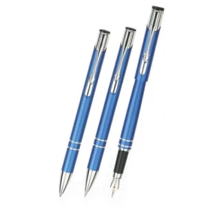Set penna/penna/matita Cosmo - Blu