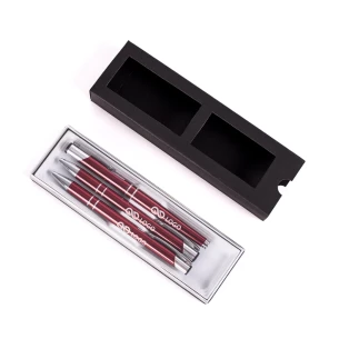 Set di penne e matite Cosmo - Rosso