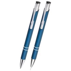 Set di penne e matite Cosmo - Blu scuro
