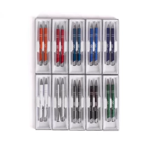 Set di penne e matite Cosmo - Blu scuro