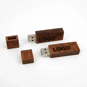 Unità flash Wood 32Gb - Beige