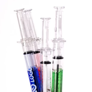 Penna a siringa - Blu