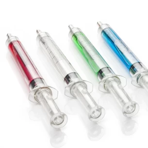 Penna a siringa - Blu