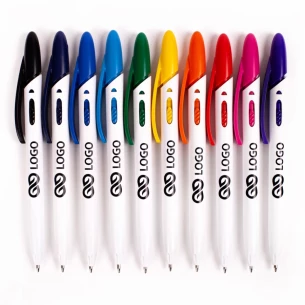 Penna a sfera Rico White - Nero