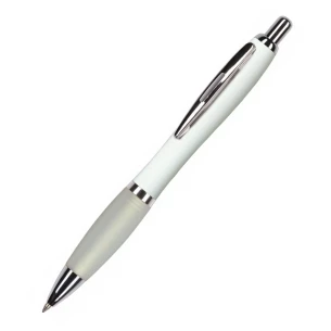 Penna a sfera Rainbow - Bianco