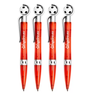 Penna a sfera per il calcio - Rosso