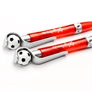 Penna a sfera per il calcio - Rosso